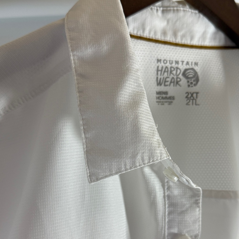 Mountain Hardwear White Casual Button Down Shirt - Picture 7 of 8
